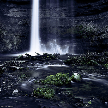 Dark Waterfall