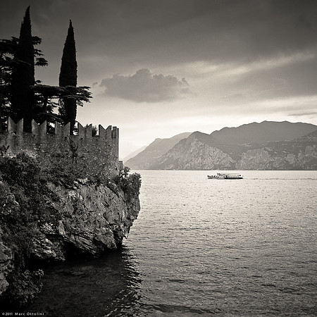 Boat in Malcesine, Lago Di Garda